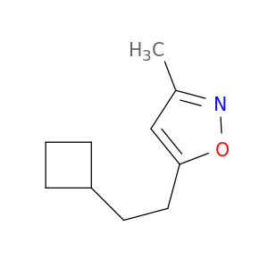 Isoxazole, 5-(2-cyclobutylethyl)-3-methyl-