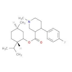 1-METHYL-4-(4-FLUOROPHENYL)-PIPERIDINE-3-CARBOXYLIC ACID METHYL ESTER