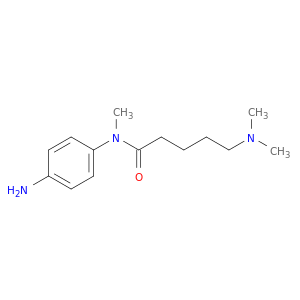 Pentanamide, N-(4-aminophenyl)-5-(dimethylamino)-N-methyl-