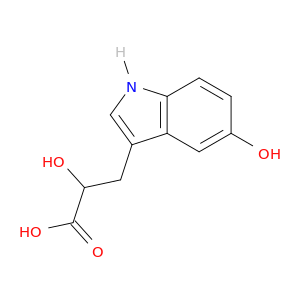 2-hydroxy-3-(5-hydroxy-1h-indol-3-yl)propanoic acid