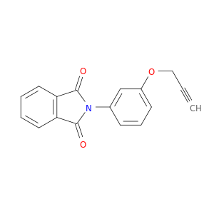 1H-Isoindole-1,3(2H)-dione, 2-[3-(2-propynyloxy)phenyl]-