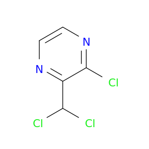 Pyrazine, 2-chloro-3-(dichloromethyl)-