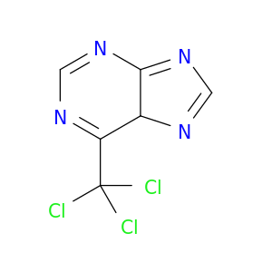 6-(trichloromethyl)-5H-purine