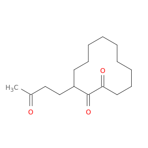 1,2-Cyclododecanedione, 3-(3-oxobutyl)-