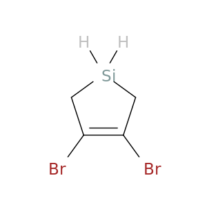 Silacyclopent-3-ene, 3,4-dibromo-