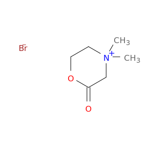 Morpholinium, 4,4-dimethyl-2-oxo-, bromide