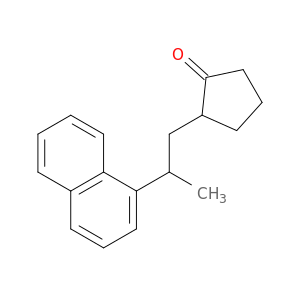 Cyclopentanone, 2-[2-(1-naphthalenyl)propyl]-