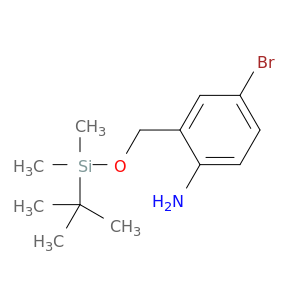 4-Bromo-2-{[(tert-butyldimethylsilyl)oxy]methyl}aniline