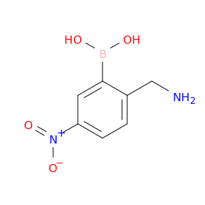 (2-(氨基甲基)-5-硝基苯基)硼酸
