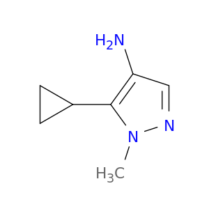 5-cyclopropyl-1-methyl-1H-pyrazol-4-amine