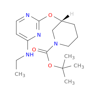 (R)-3-(4-乙氨基-嘧啶-2-基氧基)-哌啶-1-羧酸