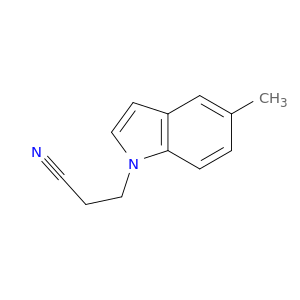 1H-Indole-1-propanenitrile, 5-methyl-