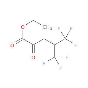 Pentanoic acid, 5,5,5-trifluoro-2-oxo-4-(trifluoromethyl)-, ethyl ester
