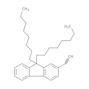 9H-Fluorene, 2-ethynyl-9,9-dioctyl-