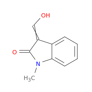2H-Indol-2-one, 1,3-dihydro-3-(hydroxymethylene)-1-methyl-