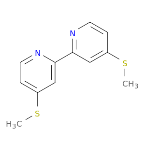 2,2'-Bipyridine,4,4'-bis(methylthio)-
