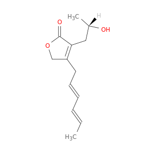 2(5H)-Furanone, 4-(2E,4E)-2,4-hexadienyl-3-[(2S)-2-hydroxypropyl]-