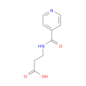 3-(pyridin-4-ylformamido)propanoic acid