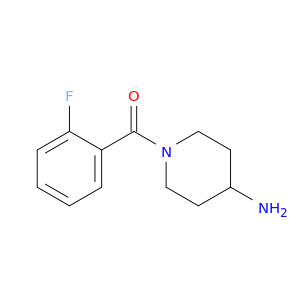 (4-Aminopiperidin-1-yl)(2-fluorophenyl)methanone