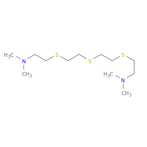5,8,11-Trithia-2-azatridecan-13-amine, N,N,2-trimethyl-