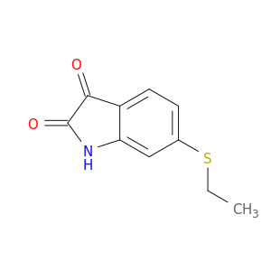 6-(ethylsulfanyl)-2,3-dihydro-1H-indole-2,3-dione