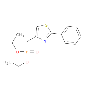 二乙基P-[(2-苯基-4-噻唑基)甲基]膦酸盐