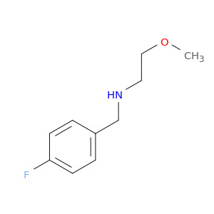 (4-Fluorobenzyl)(2-methoxyethyl)amine