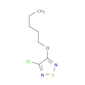 1,2,5-Thiadiazole, 3-chloro-4-(pentyloxy)-