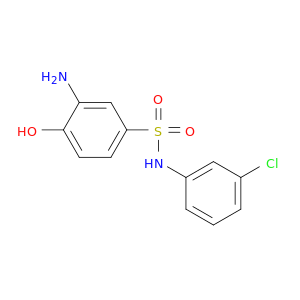 3-氨基-N-(3-氯苯基)-4-羟基苯磺酰胺