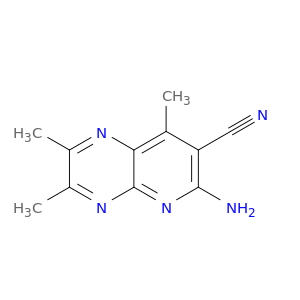 Pyrido[2,3-b]pyrazine-7-carbonitrile, 6-amino-2,3,8-trimethyl-