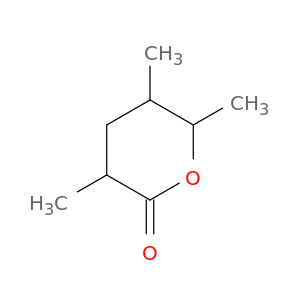 2H-Pyran-2-one, tetrahydro-3,5,6-trimethyl-