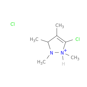 1H-Pyrazolium, 5-chloro-1,2,3,4-tetramethyl-, chloride