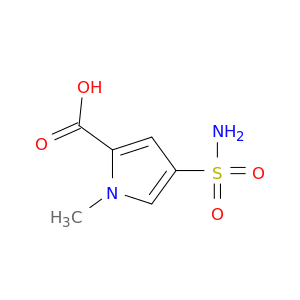 1-Methyl-4-sulfamoyl-1H-pyrrole-2-carboxylic acid