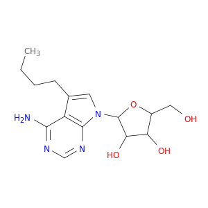 2-(4-AMINO-5-BUTYL-PYRROLO[2,3-D]PYRIMIDIN-7-YL)-5-HYDROXYMETHYL-TETRAHYDRO-FURAN-3,4-DIOL
