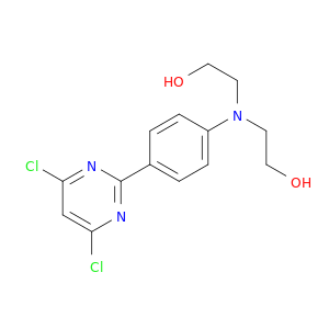 Ethanol, 2,2'-[[4-(4,6-dichloro-2-pyrimidinyl)phenyl]imino]bis-