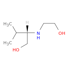 1-Butanol, 2-[(2-hydroxyethyl)amino]-3-methyl-, (S)-