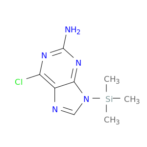 9H-Purin-2-amine, 6-chloro-9-(trimethylsilyl)-