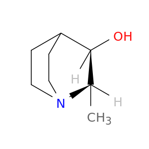 1-Azabicyclo[2.2.2]octan-3-ol, 2-methyl-, (2S,3R)-