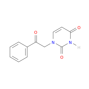 2,4(1H,3H)-Pyrimidinedione, 1-(2-oxo-2-phenylethyl)-
