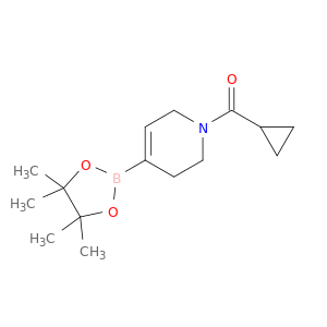 环丙基(4-硼酸频那醇酯基-5,6-二氢吡啶-1(2H)-基)甲酮
