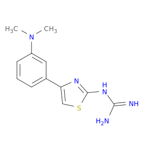 Guanidine, [4-[3-(dimethylamino)phenyl]-2-thiazolyl]-