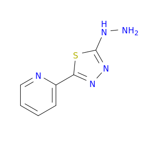 2-(5-Hydrazinyl-1,3,4-thiadiazol-2-yl)pyridine