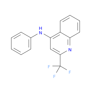 4-Quinolinamine, N-phenyl-2-(trifluoromethyl)-