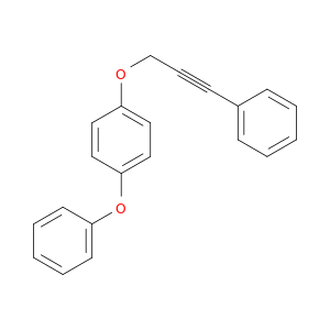 Benzene, 1-phenoxy-4-[(3-phenyl-2-propynyl)oxy]-