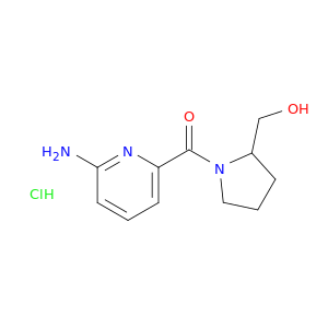 甲烷酮,(6-氨基-2-吡啶基)[2-(羟甲基)-1-吡咯烷基]-,盐酸盐(1：1)