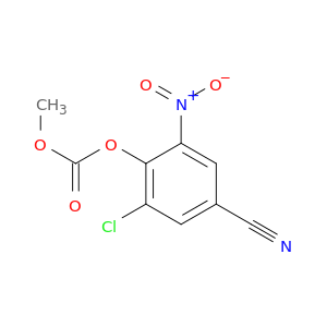 (2-chloro-4-cyano-6-nitro-phenyl) methyl carbonate