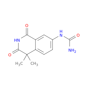 Urea, (1,2,3,4-tetrahydro-4,4-dimethyl-1,3-dioxo-7-isoquinolinyl)-