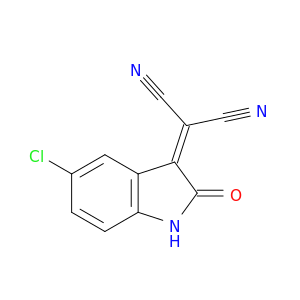 Propanedinitrile, (5-chloro-1,2-dihydro-2-oxo-3H-indol-3-ylidene)-