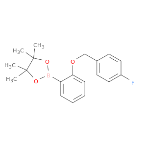 2-(4-氟苄氧基)苯基硼酸频那醇酯