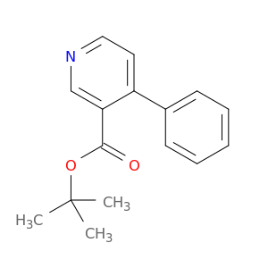 3-Pyridinecarboxylic acid, 4-phenyl-, 1,1-dimethylethyl ester